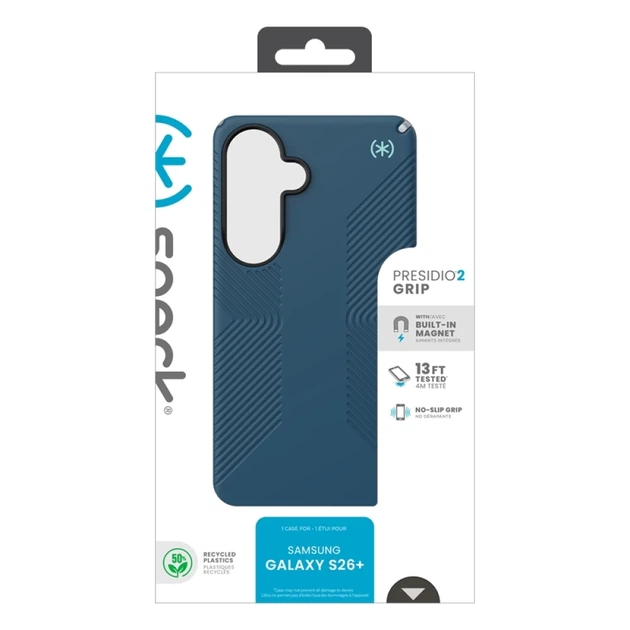 Чехол Speck Presidio2 Grip Magnet для Samsung Galaxy S26 Plus Deep Sea with MagSafe (151060-3261) - Фото 11 Чехол Speck Presidio2 Grip Magnet для Samsung Galaxy S26 Plus Deep Sea with MagSafe (151060-3261) - изображение 11