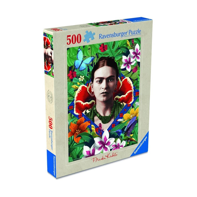 Пазл Ravensburger Фріда Кало Квітуча фантазія 500 елементів (12001736) (4005555017363) - зображення 2