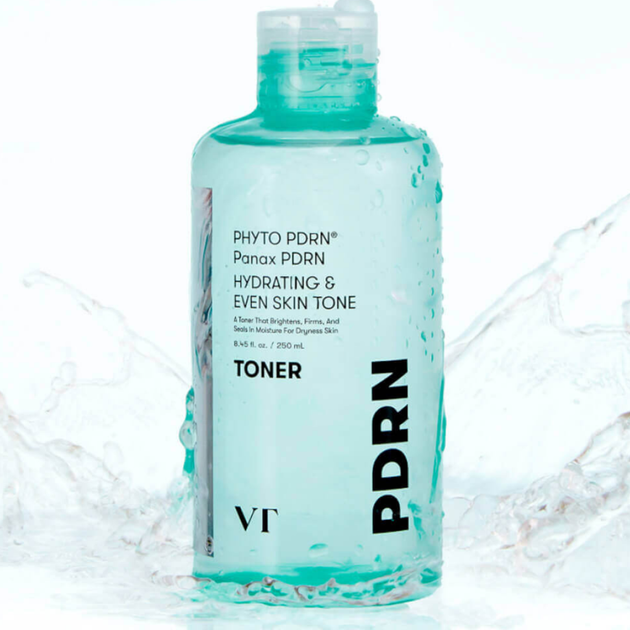 Тонер с PDRN для интенсивного восстановления и увлажнения VT COSMETICS PDRN Toner 250 мл - изображение 2