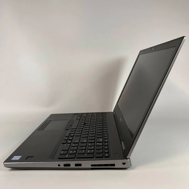 Мобільна робоча станція Б-клас Dell Precision 7540 / 15.6" (3840x2160) IPS / Intel Core i7-9850H (6 (12) ядер по 2.6 - 4.6 GHz) / 16 GB DDR4 / 512 GB SSD / nVidia Quadro T1000, 4 GB GDDR5, 128-bit / WebCam / TouchID б/в + Подарунок Бездротова миша - зображення 5