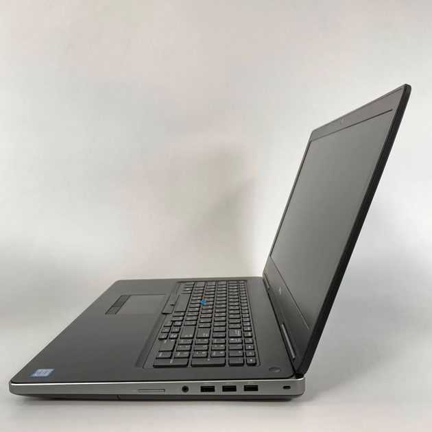 Мобільна робоча станція Dell Precision 7720 / 17.3" (1600x900) TN / Intel Core i5-6300HQ (4 ядра по 2.3 - 3.2 GHz) / 16 GB DDR4 / 128 GB SSD + 500 GB HDD / nVidia Quadro P3000, 6 GB GDDR5, 192-bit / HDMI / WebCam б/в + Подарунок Бездротова миша / USB - Фото 5 Мобільна робоча станція Dell Precision 7720 / 17.3" (1600x900) TN / Intel Core i5-6300HQ (4 ядра по 2.3 - 3.2 GHz) / 16 GB DDR4 / 128 GB SSD + 500 GB HDD / nVidia Quadro P3000, 6 GB GDDR5, 192-bit / HDMI / WebCam б/в + Подарунок Бездротова миша / USB - зображення 5