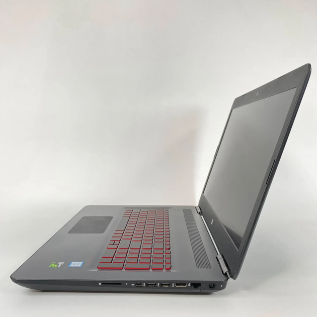 Ігровий ноутбук Б-клас HP Omen 17-w295ms / 17.3" (1920x1080) IPS / Intel Core i7-7700HQ (4 (8) ядра по 2.8 - 3.8 GHz) / 16 GB DDR4 / 128 GB SSD + 1000 GB HDD / nVidia GeForce GTX 1070, 8 GB GDDR5, 256-bit / WebCam / HDMI б/в + Подарунок Бездротова миша - зображення 5