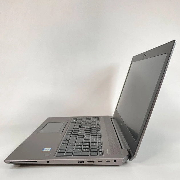 Мобільна робоча станція Б-клас HP zBook 15 G6 / 15.6" (1920x1080) IPS / Intel Core i7-9850H (6 (12) ядер по 2.6 - 4.6 GHz) / 32 GB DDR4 / 128 GB SSD + 500 GB HDD / nVidia Quadro T1000, 4 GB GDDR5, 128-bit / Fingerprint / WebCam / HDMI б/в + Подарунок - зображення 6