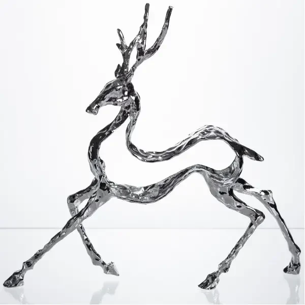 Металлическая декоративная фигурка Reindeer 30×8×29 см для интерьера (F44127034DC3) - изображение 4