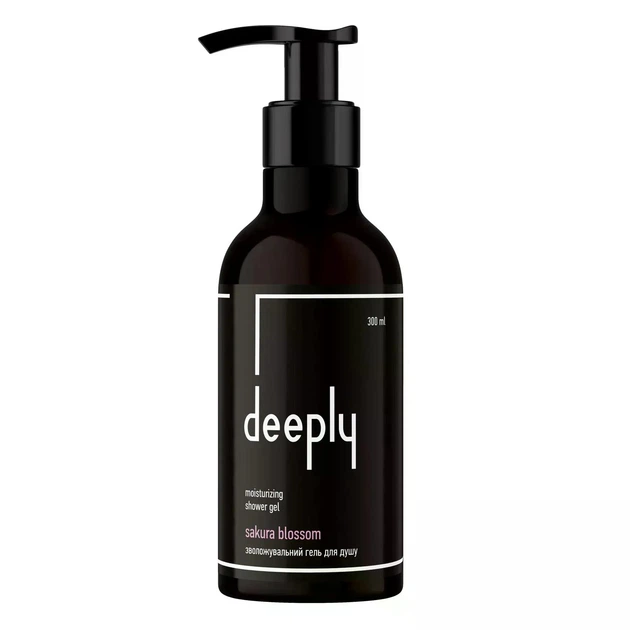 Зволожувальний гель Deeply для душу Sakura Blossom Moisturizing Shower Gel 300 мл - Фото 1 Зволожувальний гель Deeply для душу Sakura Blossom Moisturizing Shower Gel 300 мл - изображение 1