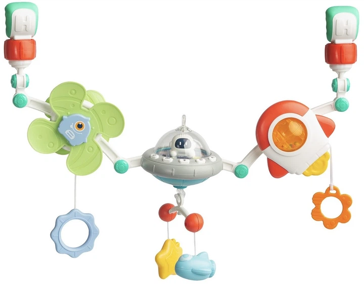Розвивальна іграшка - дуга для візочка Toyz Космос (7924) (5908310397924) - Фото 4 Розвивальна іграшка - дуга для візочка Toyz Космос (7924) (5908310397924) - зображення 4