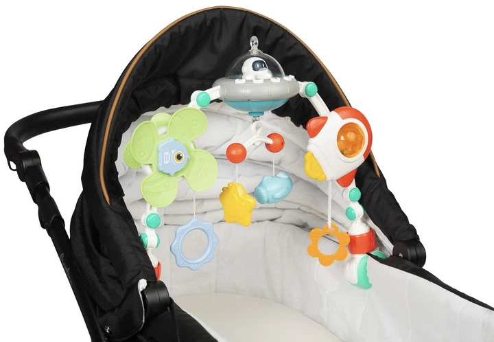 Розвивальна іграшка - дуга для візочка Toyz Космос (7924) (5908310397924) - Фото 5 Розвивальна іграшка - дуга для візочка Toyz Космос (7924) (5908310397924) - зображення 5