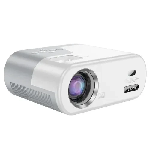 Відеопроектор HOCO DT2 smart projector(720P Android version) Білий - Фото 1 Відеопроектор HOCO DT2 smart projector(720P Android version) Білий - зображення 1