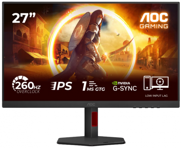 Монітор 27" aoc 27g4zr Black - Фото 1 Монітор 27" aoc 27g4zr Black - зображення 1