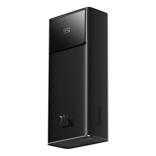 Повербанк портативний акумулятор Power Bank Baseus EnerFill FP41 22.5W 30000 mAh Black E0027K00 - Фото 1 Повербанк портативний акумулятор Power Bank Baseus EnerFill FP41 22.5W 30000 mAh Black E0027K00 - зображення 1