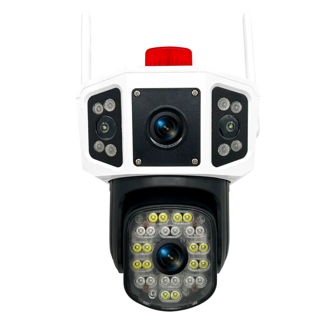 WIFI камера видеонаблюдения 3MP с ИК подсветкой и датчиком движения уличная YOOSEE yc101 цветная - изображение 3