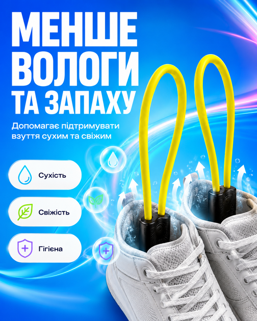 Электросушилка для обуви сушилка универсальная BRS, желтый MIX - изображение 3