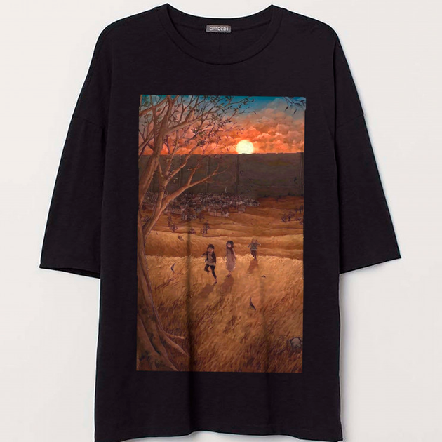 Футболка LOYS Attack on Titan Атака титанів, LO03668 goodreclama Чорний XL - Фото 1 Футболка LOYS Attack on Titan Атака титанів, LO03668 goodreclama Чорний XL - зображення 1