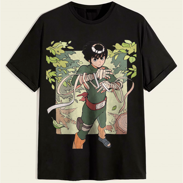 Футболка LOYS по мотивам аниме Наруто "Naruto" Rock Lee LO03458 goodreclama Черный L - Фото 1 Футболка LOYS по мотивам аниме Наруто "Naruto" Rock Lee LO03458 goodreclama Черный L - изображение 1