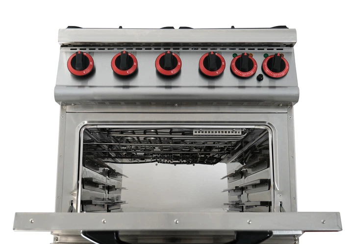 Плита газова з електричною духовкою GoodFood GP4AFLNG - Фото 4 Плита газова з електричною духовкою GoodFood GP4AFLNG - изображение 4