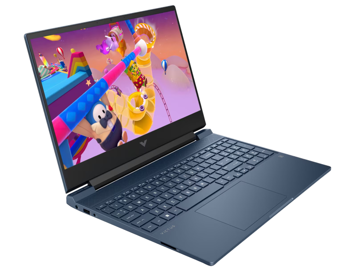 Ігровий ноутбук HP Victus 15-fb3041nn (C57DNEA), AMD Ryzen 5 240, 15.6", 24 ГБ DDR5, SSD 1 ТБ, NVIDIA GeForce RTX 5050 8 ГБ GDDR7, Free DOS, синій - изображение 2