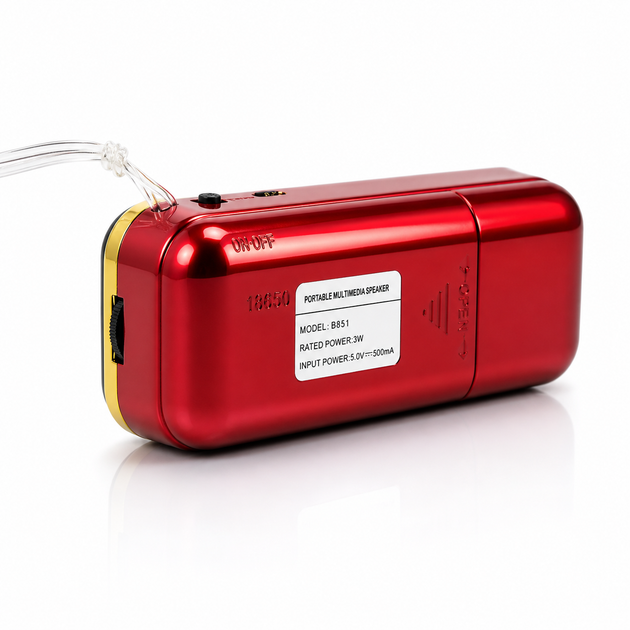 FM-радіоприймач колонка з цифровим тюнером BKK USB MP3 B851 - изображение 4
