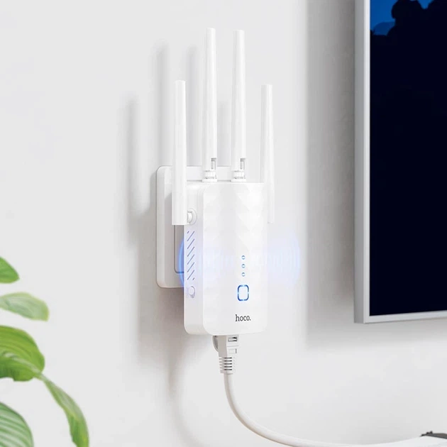 WIFI роутер усилитесь WI-FI сигнала HOCO HI35 WiFi4 |300Mbps| - изображение 7