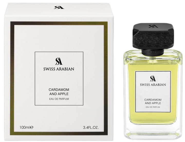 Парфумована вода для чоловіків Swiss Arabian Cardamom and Apple 100 мл (6295124046254) - Фото 2 Парфумована вода для чоловіків Swiss Arabian Cardamom and Apple 100 мл (6295124046254) - зображення 2