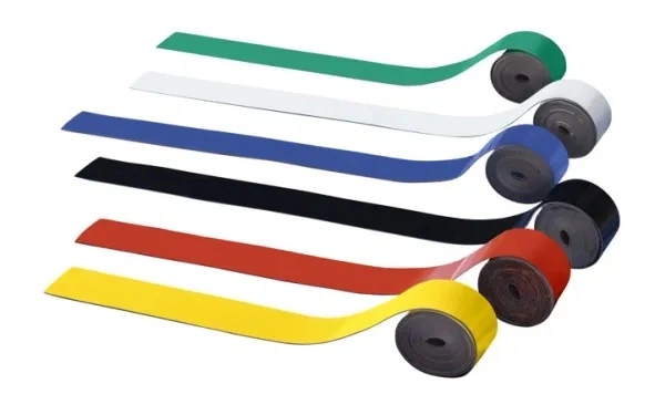 Samoprzylepna taśma magnetyczna Twinco 20 x 500 mm 18 sztuk Biały (5708950717225) - obraz 2