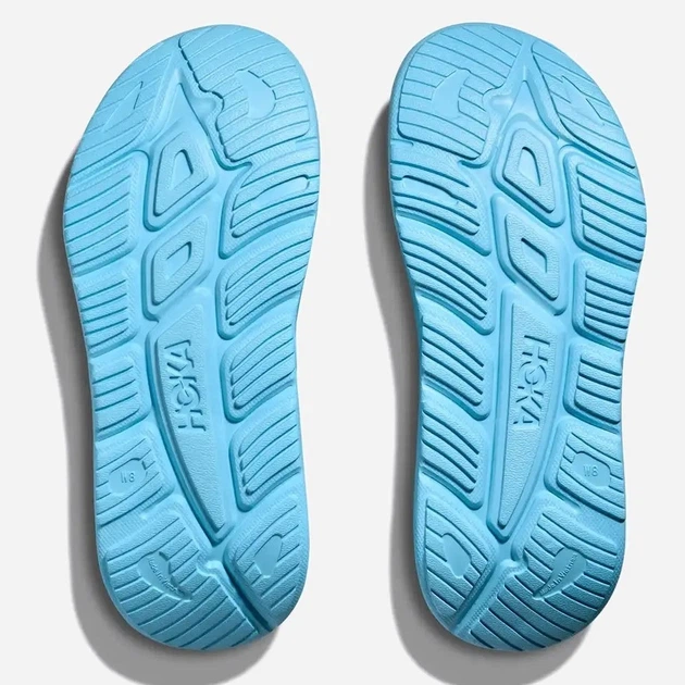 Чоловічі шльопанці для пляжу HOKA ONE ONE U Ora Athletic Slide 1155154-SFD 46.5 (12USA/11UK) 30 см Блакитні (198605490798) - зображення 7