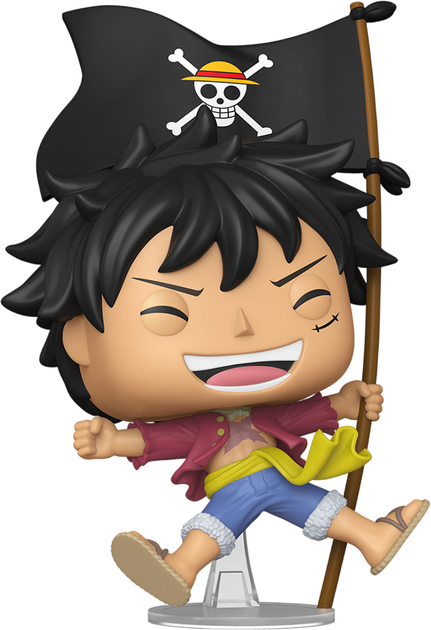 Ігрова фігурка Funko Pop! серії One Piece - Луффі з прапором (91970) - зображення 2