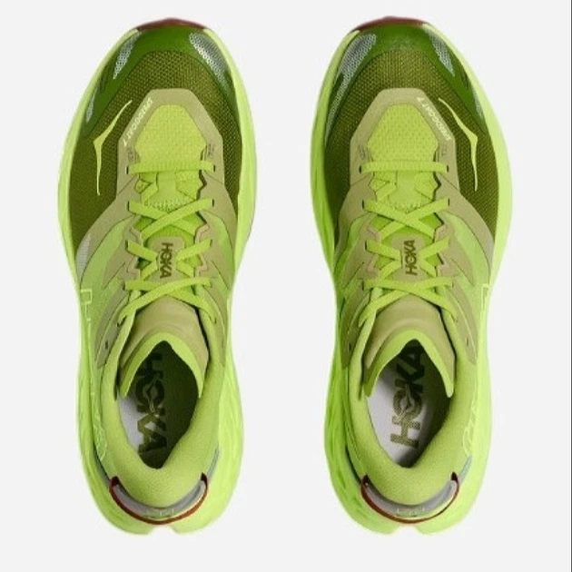 Чоловічі кросівки для бігу HOKA ONE ONE M Speedgoat 71171928-KWN 45.5 (11USA/10UK) 29 см Салатові (198605520990) - зображення 6