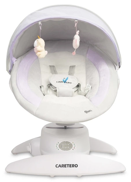 Электрические качели-шезлонг 2в1 Caretero Opti Pink (5908310396156) - изображение 7