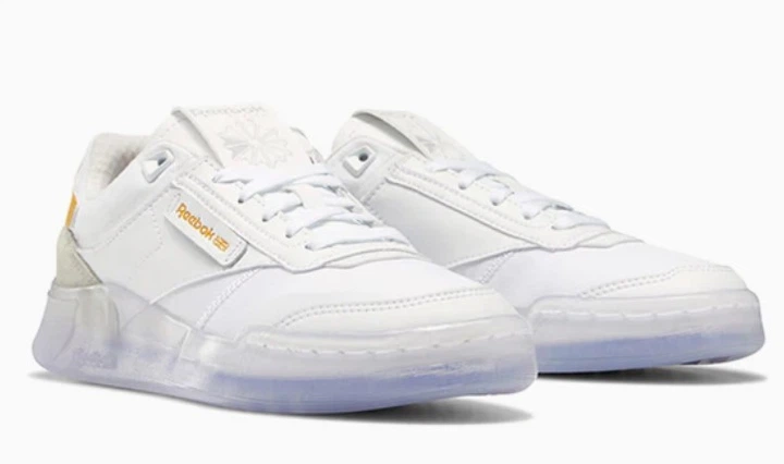 Кеди 020425 В білий з жовтим GZ5531 Reebok 37(р) - Фото 3 Кеди 020425 В білий з жовтим GZ5531 Reebok 37(р) - изображение 3