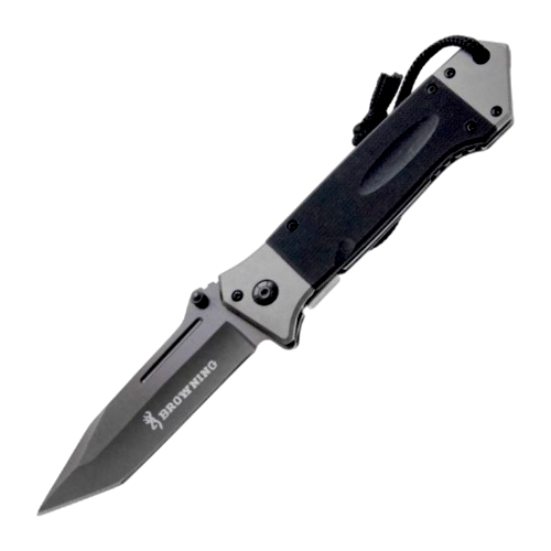Ніж складаний Browning US Tanto G10 Liner-Lock Аssist чорний 22 см - зображення 2