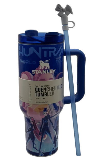Термос термокружка Stanley Quencher H2.0 Tumbler Светится в темноте 1,18 л Huntr/X World Tour Edition KT7001980 - изображение 5