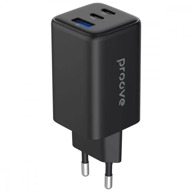 Зарядное для ноутбуков и телефонов Proove Pocket GaN 65W (2Type-C+USB) - изображение 7