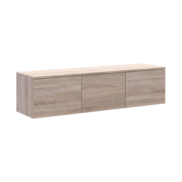Тумба ТВ Doros Левия Дуб сонома 3Д 130х35х33 (41516301) - изображение 6