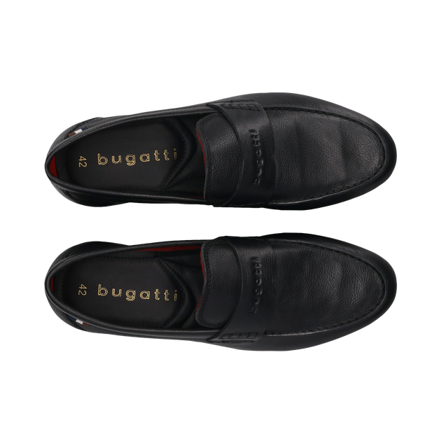 Мужские лоферы Bugatti 311-AW660-1000/1000 чёрные 45 - Фото 5 Мужские лоферы Bugatti 311-AW660-1000/1000 чёрные 45 - изображение 5