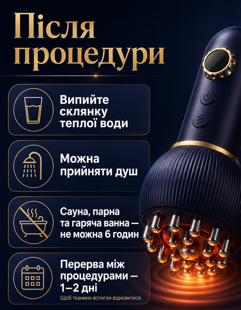 Антицеллюлитный массажер для тела шеи ног Вакуумный массаж с прогревом массаж для спины беспроводной массажер для спины антистресс портативный - изображение 6