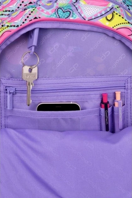 Plecak CoolPack Jerry Pastel Hearts 21 l 39 x 27 x 15 cm (5903686370823) - obraz 5