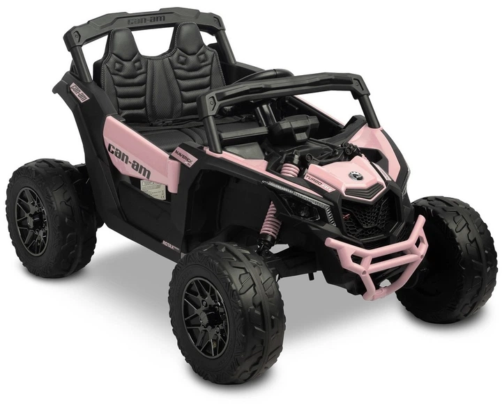 Pojazd akumulatorowy buggy Toyz Maverick Pink (5908310399676) - obraz 3