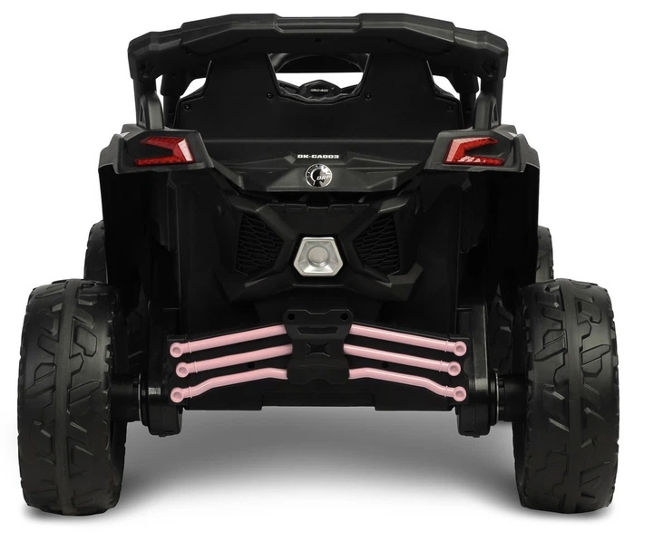 Pojazd akumulatorowy buggy Toyz Maverick Pink (5908310399676) - obraz 7