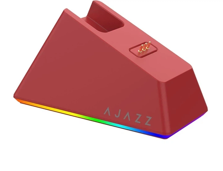 Миша ігрова Ajazz AJ139 V2 MC 12000DPI/PAW3311/Wireless/ Червоний - зображення 5