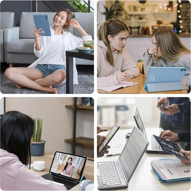 Планшет 10.1" Biegedy B22 6+14/128Gb 8 ядер Android 14 6000 mAh Blue - Уценка - изображение 5