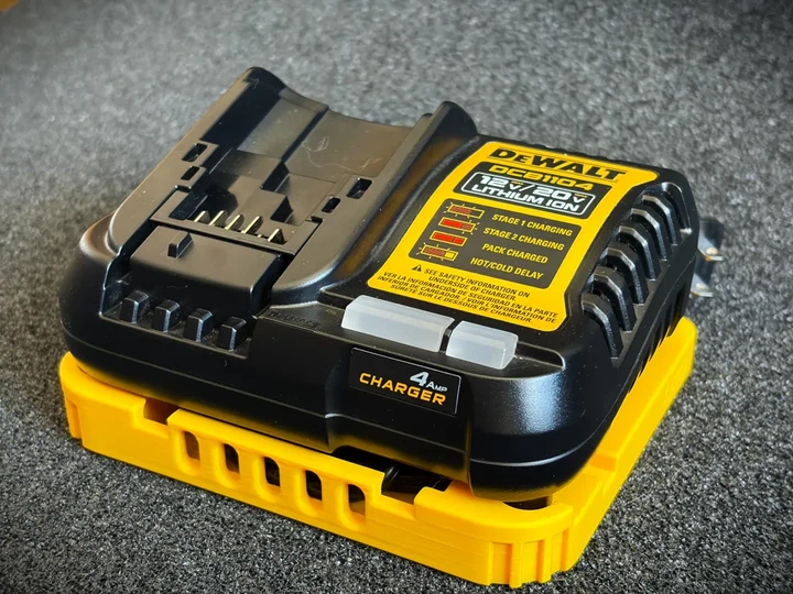 Настінне кріплення (тримач) для зарядного пристрою DeWalt DCB1104. Aivory - зображення 2