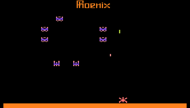 Игра Atari 2600 Phoenix Black Б/У - Фото 4 Игра Atari 2600 Phoenix Black Б/У - изображение 4