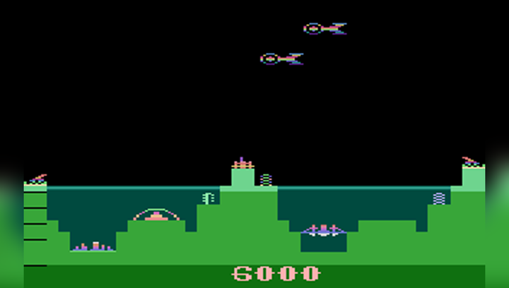 Игра Atari 2600 Atlantis Black Б/У - изображение 4