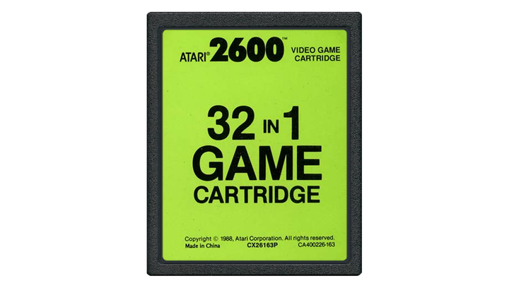 Сборник Игр Atari 2600 32 in 1 Black Б/У - изображение 2