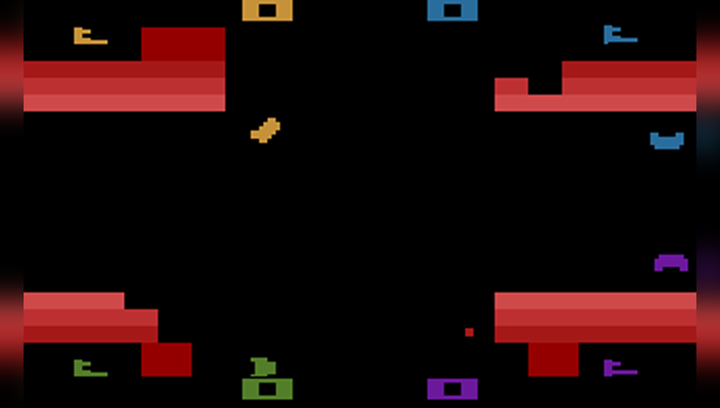Игра Atari 2600 Warlords Black Б/У - изображение 4