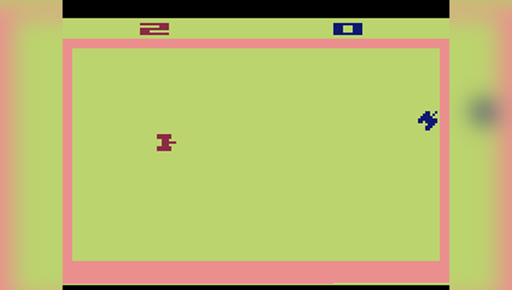 Игра Atari 2600 Combat Black Б/У - изображение 2