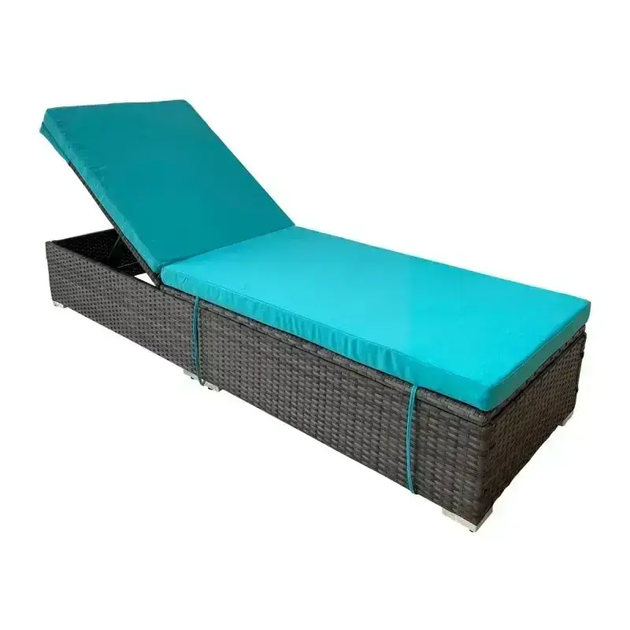 Шезлонг GardenLine ABI3548 Синий - изображение 4