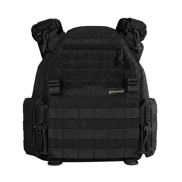 Плитоноска женская Warmor gen.3 FL SPECPROM (for Ladies). Без подсумков. С быстрым боковым и верхним сбросом (без плит). Черный - Фото 2 Плитоноска женская Warmor gen.3 FL SPECPROM (for Ladies). Без подсумков. С быстрым боковым и верхним сбросом (без плит). Черный - изображение 2