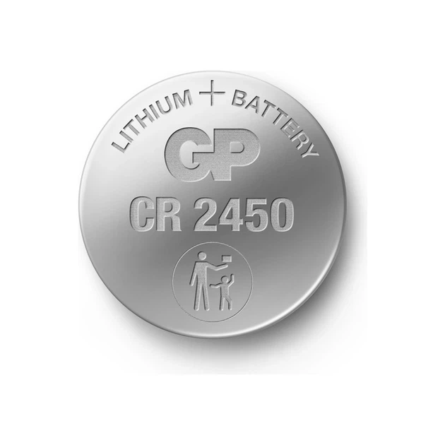 Батарейка GP CR2450 (5 шт.) - Фото 1 Батарейка GP CR2450 (5 шт.) - зображення 1