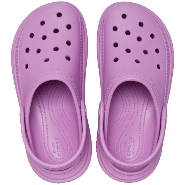 Сабо Crocs Stomp Clog 39-40 р 25-25.5 см Фиолетовые 209347-M7/W9 Bubble - изображение 4